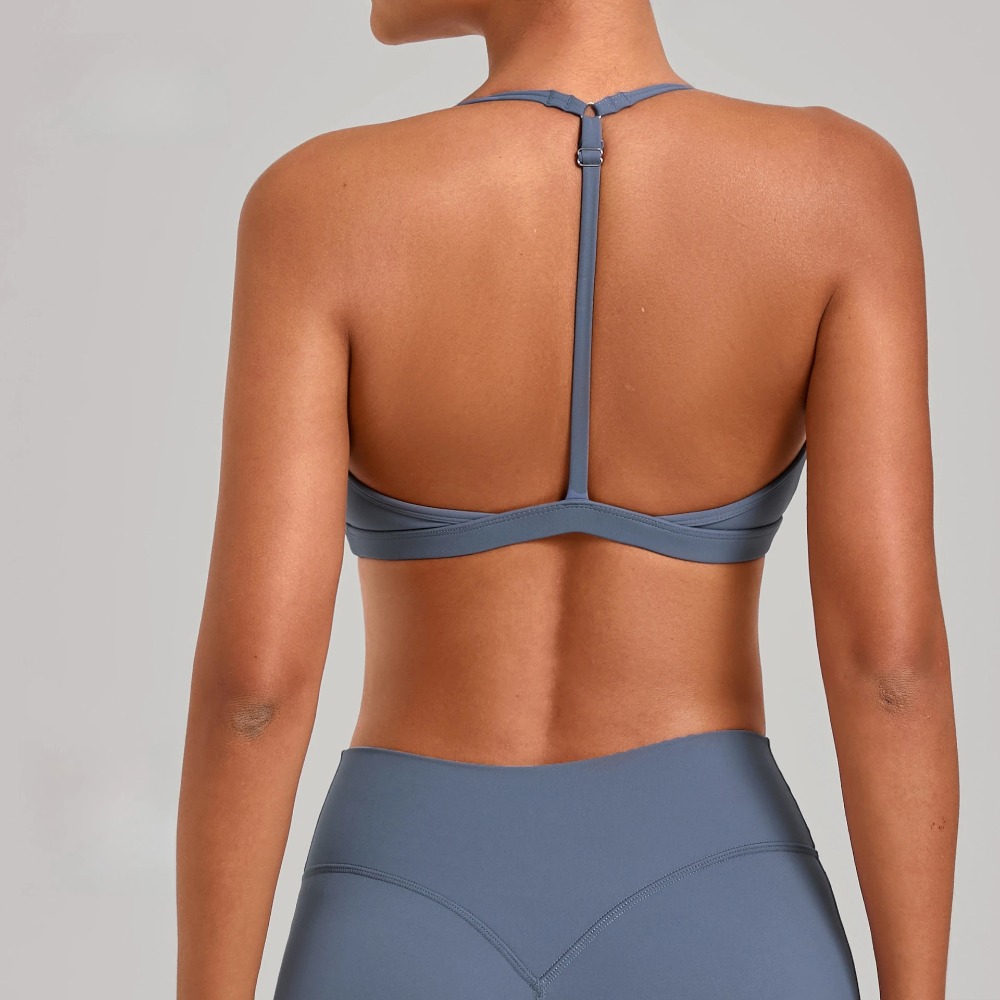 Sports Bra Racerback - Biustonosz sportowy do ćwiczeń na siłowni,