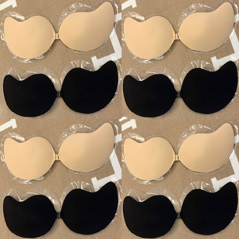 Push Up Bra Silicone - 1/2 pary Niewidoczny biustonosz push-up bez