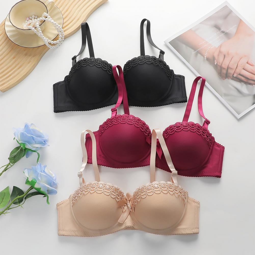 Demi Bra Balconette - Biustonosze nylonowe, koronkowe braletki damskie, seksowne