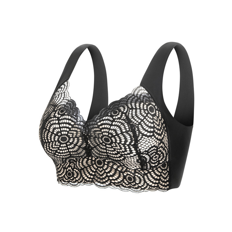 Wirefree Bra Comfort - L'bellagiovanna Damski Biustonosz Bez Fiszbin z