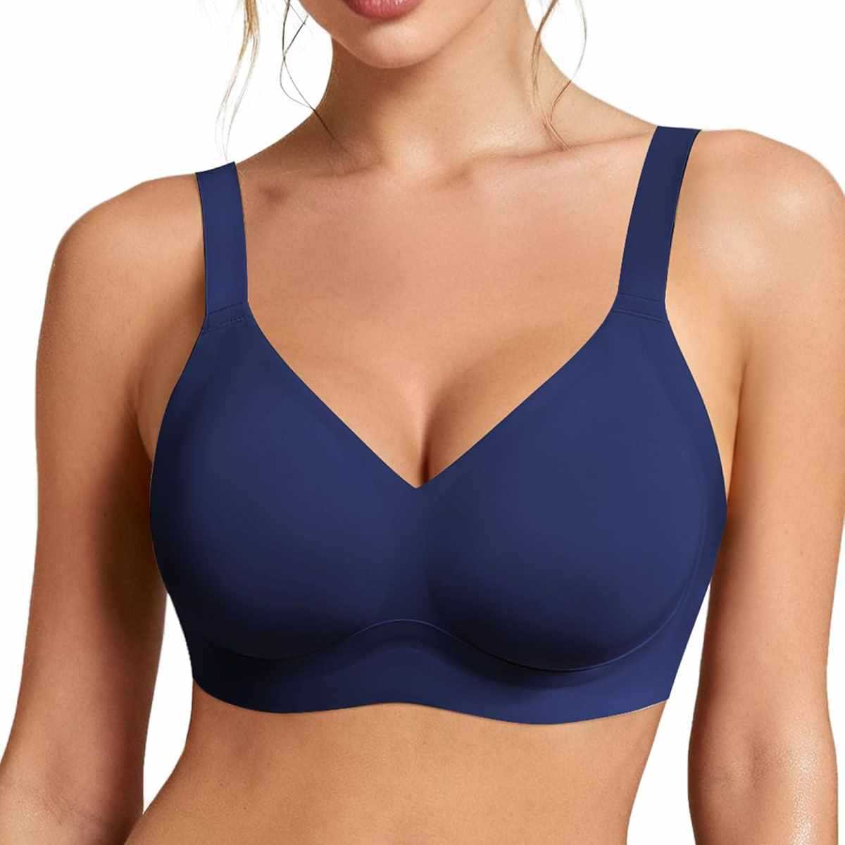 Wirefree Bra Comfort - Damski bezszwowy biustonosz bez fiszbin, miękki,