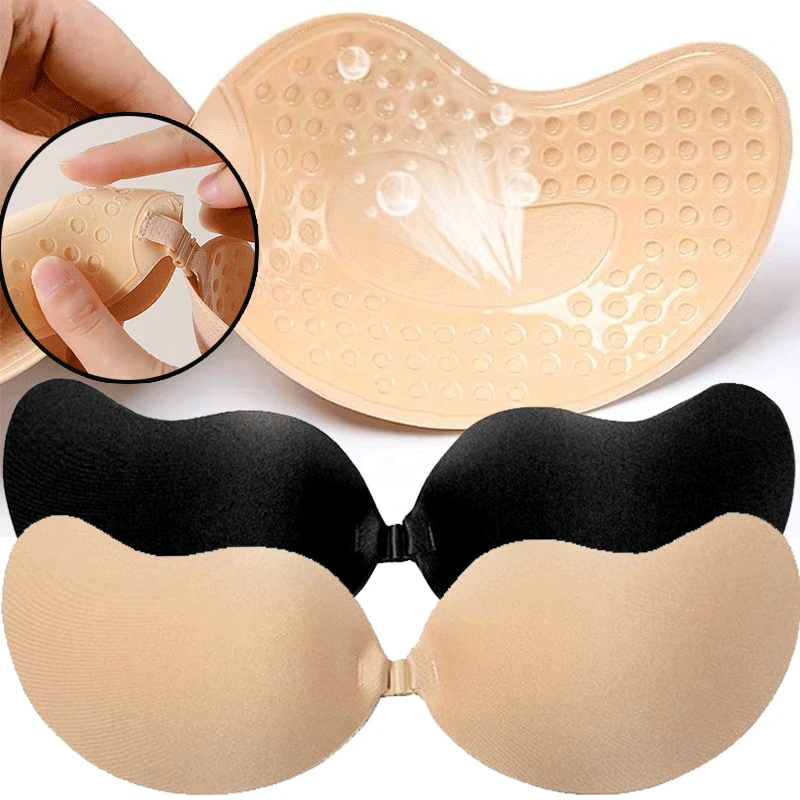 Strapless Bra Adhesive - Wielorazowe samoprzylepne nakładki na sutki, rozmiary