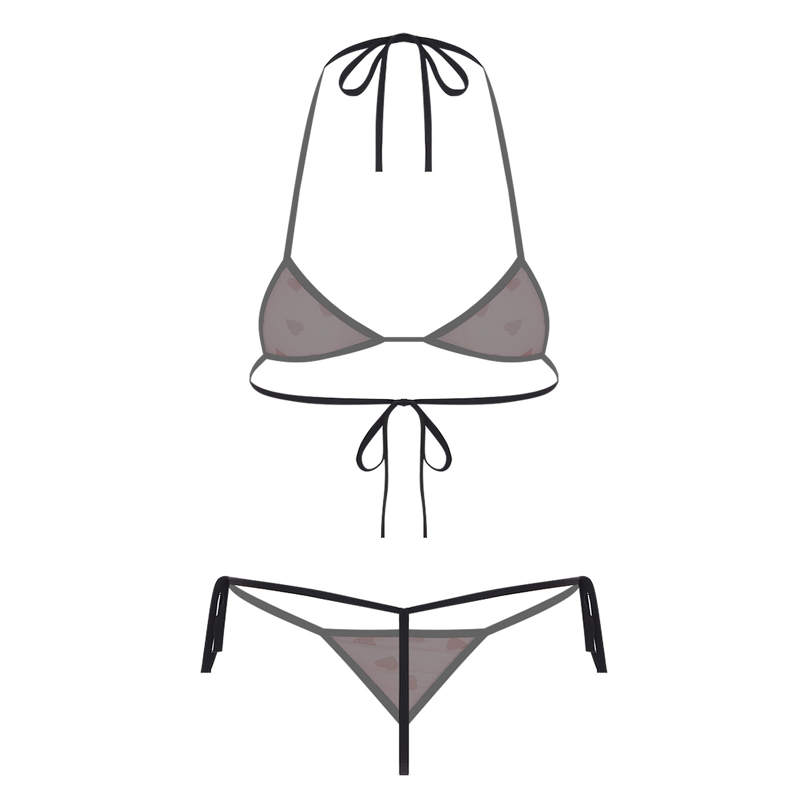 Damski Zestaw Bielizny Mikro M – Sheer Mesh Bra recenzja i cena