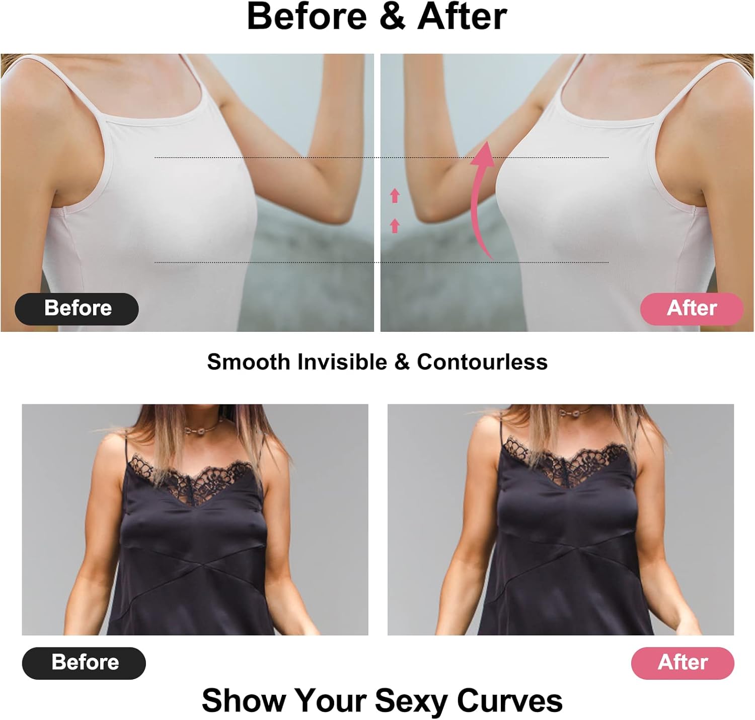 Samoprzylepny biustonosz push- – Push Up Bra Silicone recenzja i cena