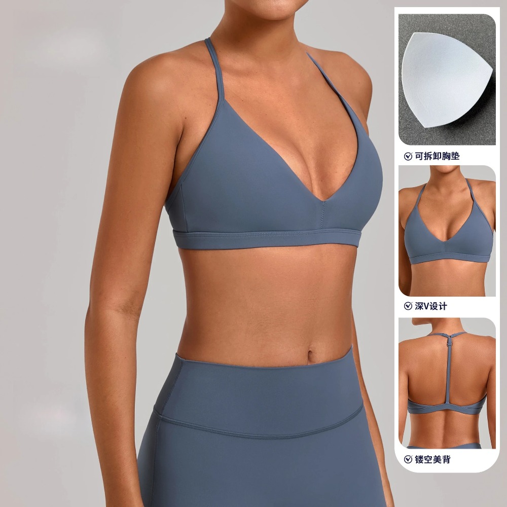Biustonosz sportowy do ćwiczeń – Sports Bra Racerback recenzja i cena