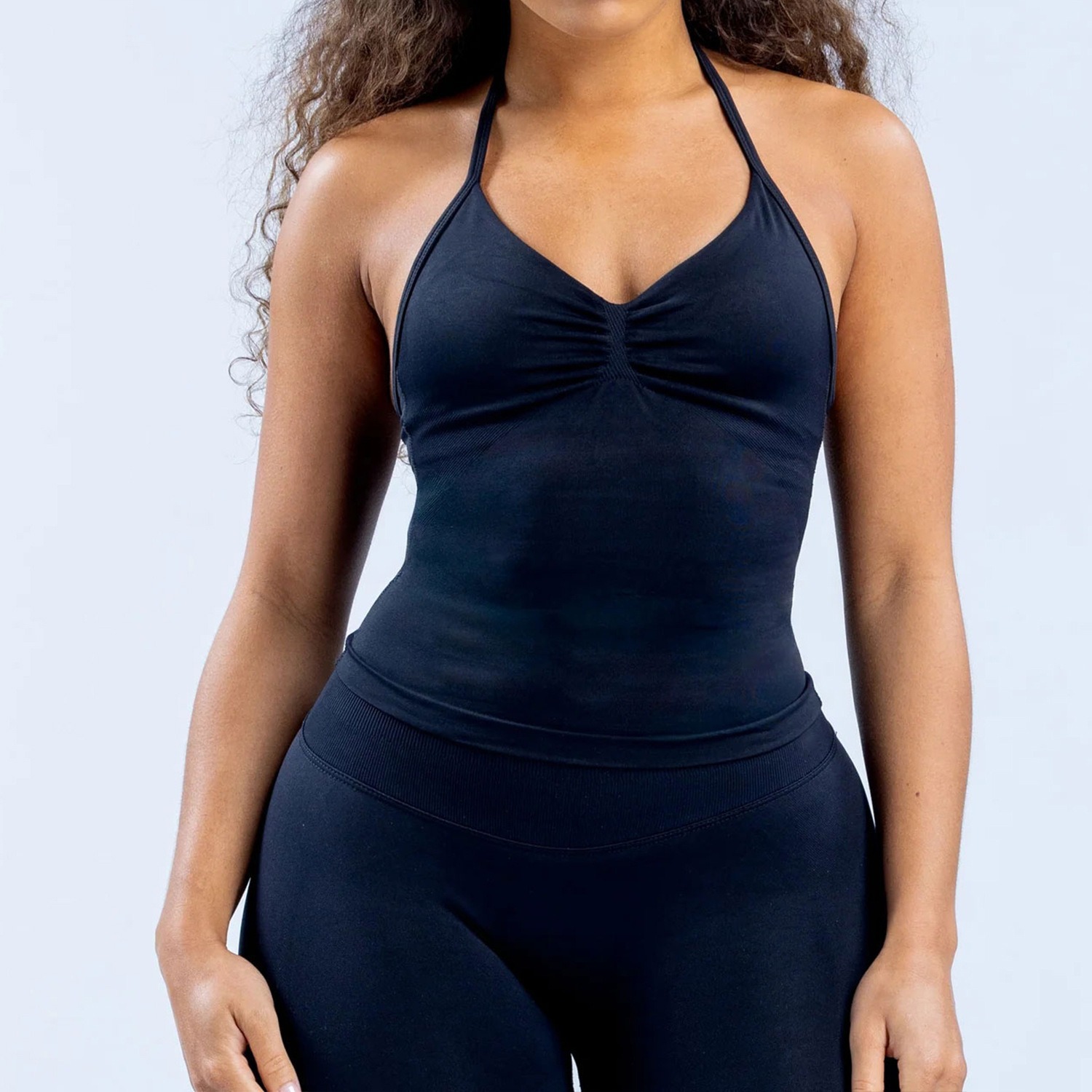 Damski top do jogi z dekoltem  – T Shirt Bra Seamless recenzja i cena