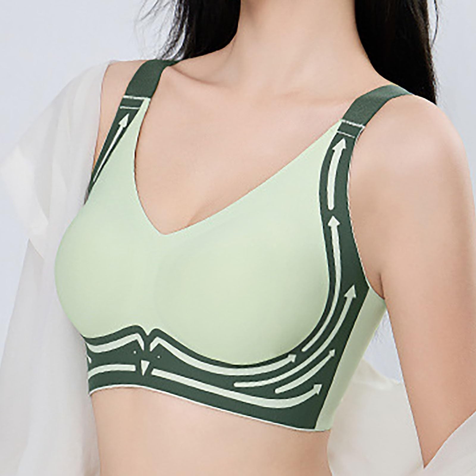 Damskie biustonosze bezszwowe  – Sleep Bra Bralette recenzja i cena