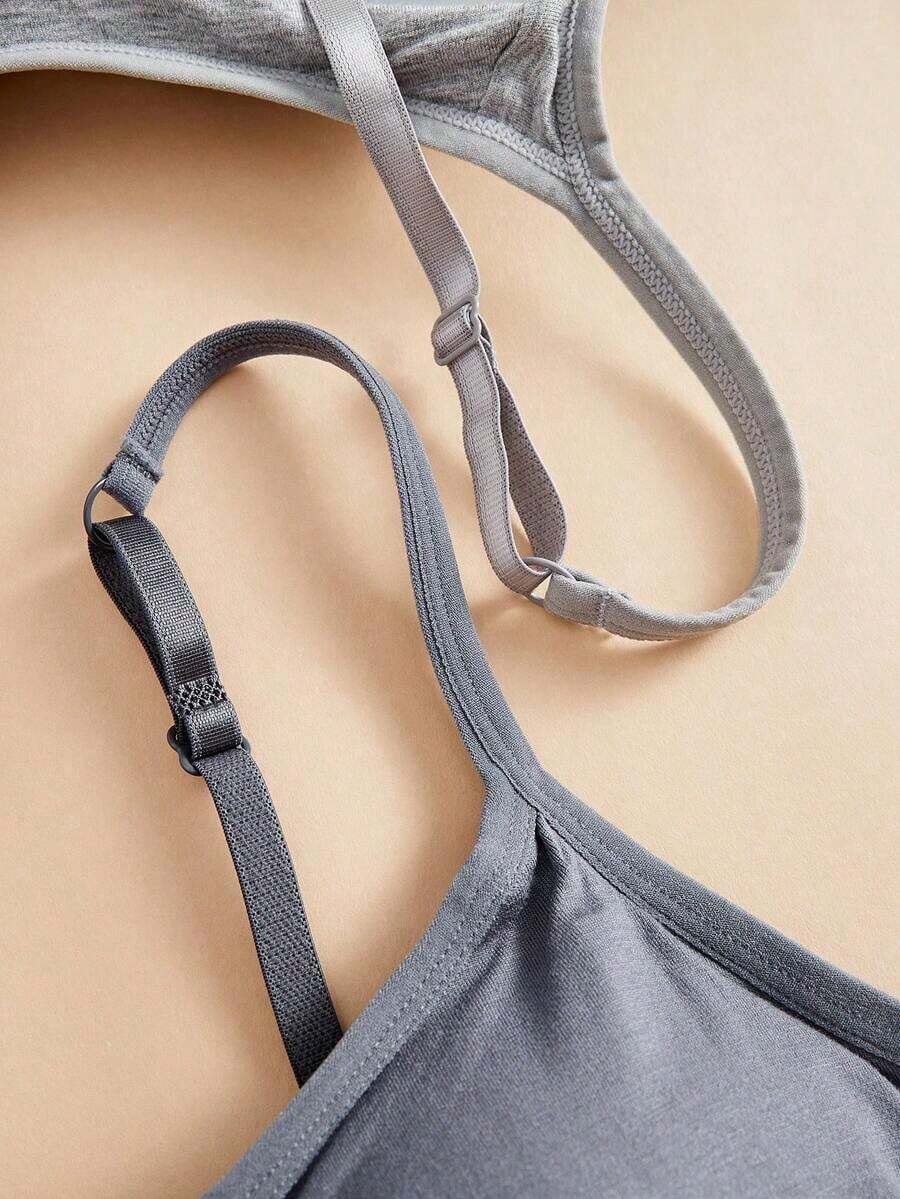 3 szt./zestaw Damskie gładkie, – Wirefree Bra Comfort recenzja i cena