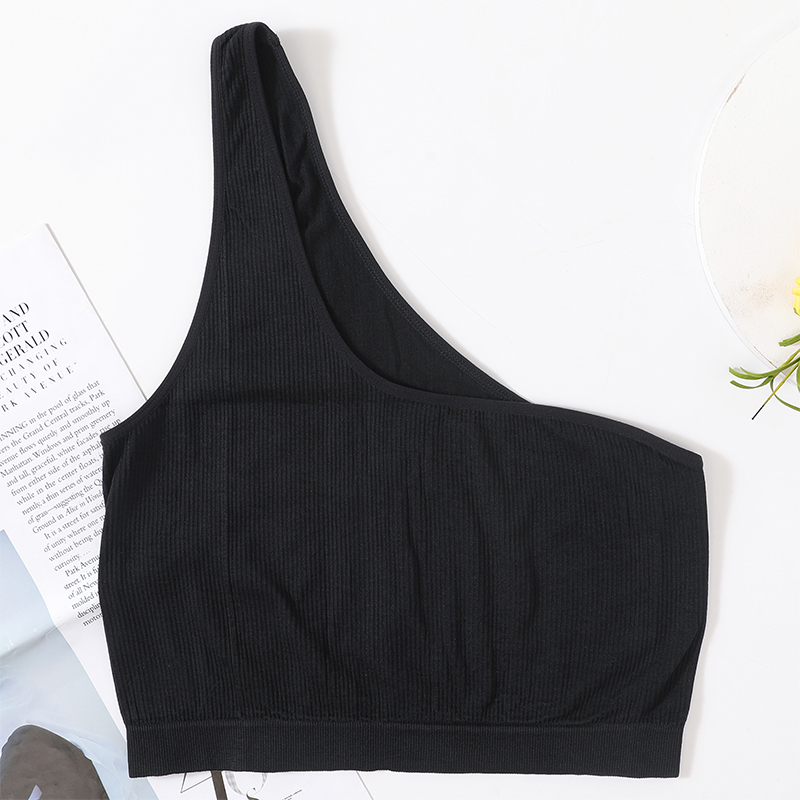 Tank topy na jedno ramię damsk – T Shirt Bra Seamless recenzja i cena