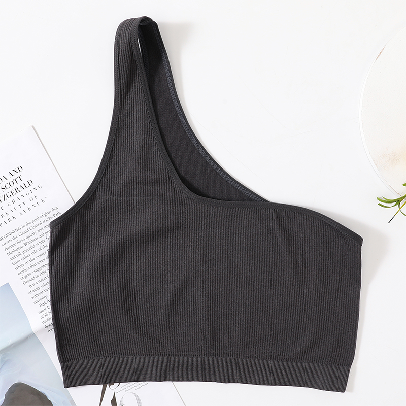 Tank topy na jedno ramię damsk – T Shirt Bra Seamless recenzja i cena