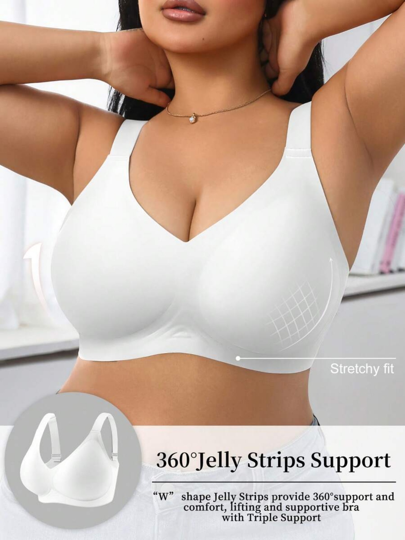 Damski biustonosz sportowy z w – Wirefree Bra Comfort recenzja i cena