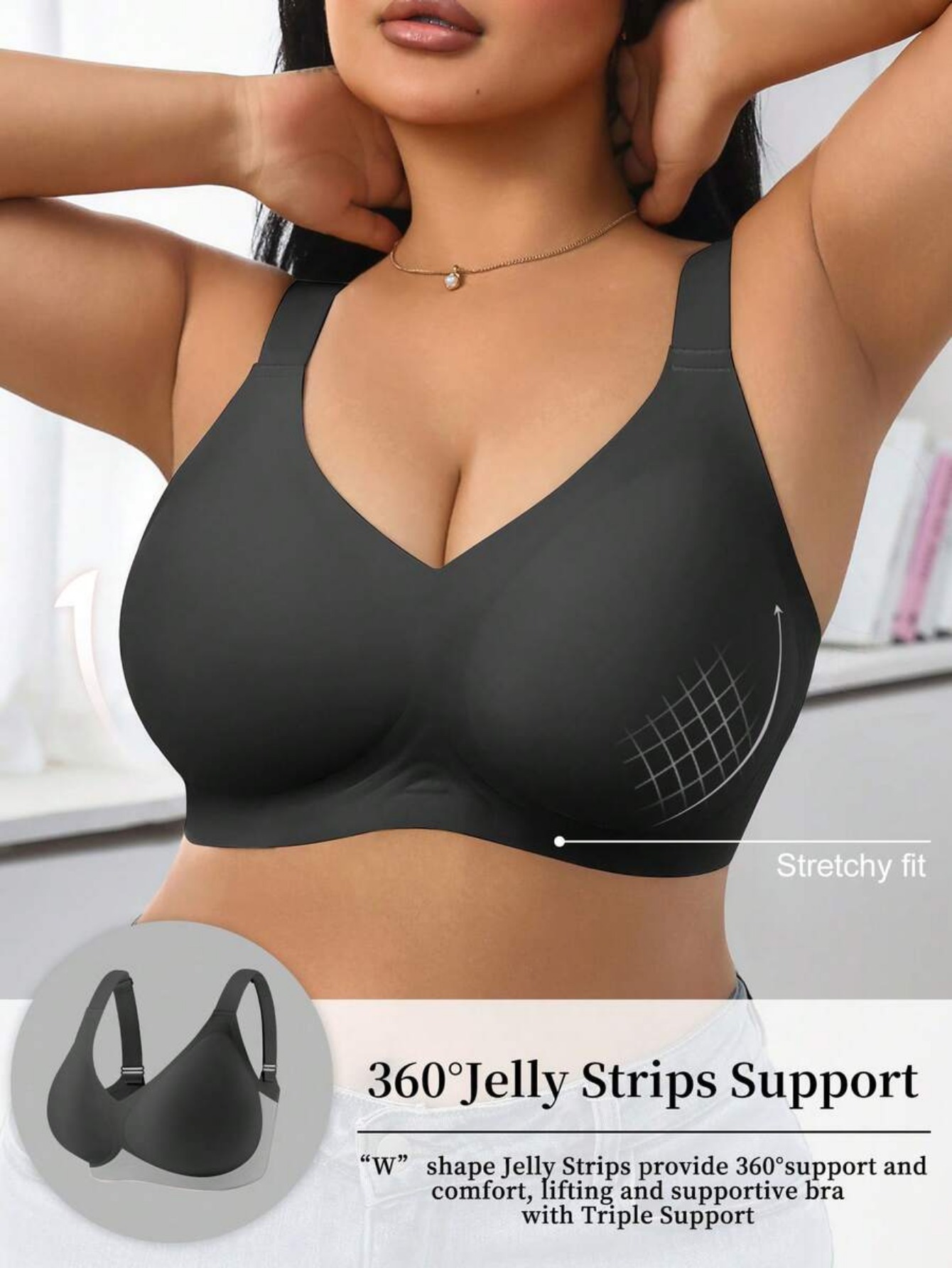 Damski biustonosz sportowy z w – Wirefree Bra Comfort recenzja i cena