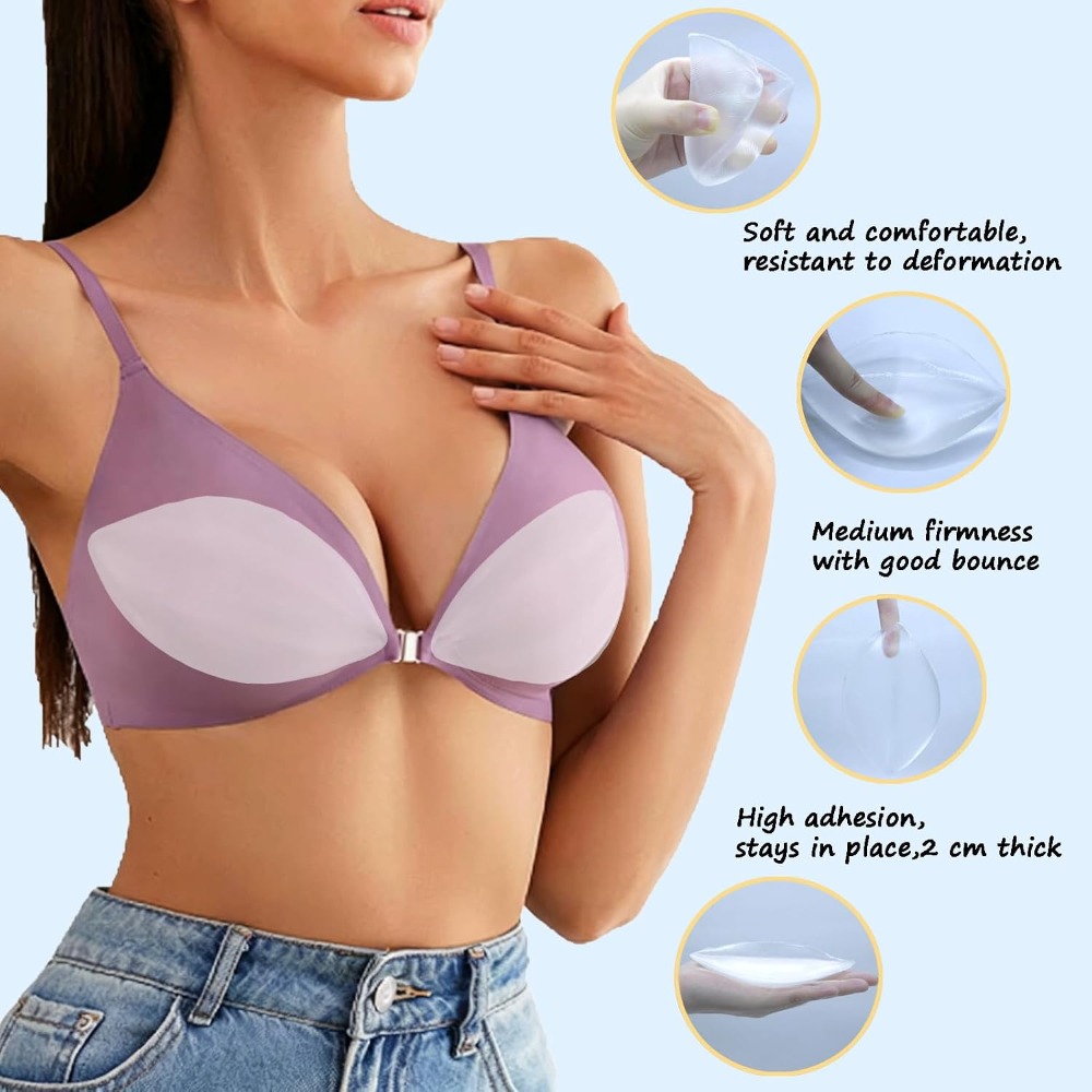 Samoprzylepne silikonowe wkład – Push Up Bra Silicone recenzja i cena