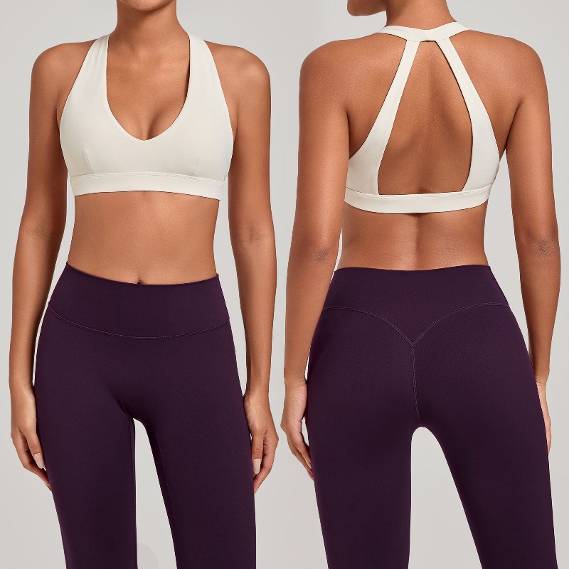 Bezszwowe damskie biustonosze  – Sports Bra Racerback recenzja i cena