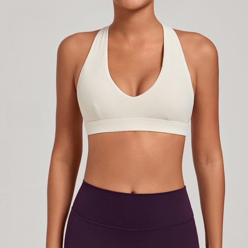 Bezszwowe damskie biustonosze  – Sports Bra Racerback recenzja i cena