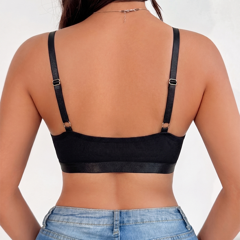 Czarny, wygodny biustonosz do  – Nursing Bra Clip recenzja i cena