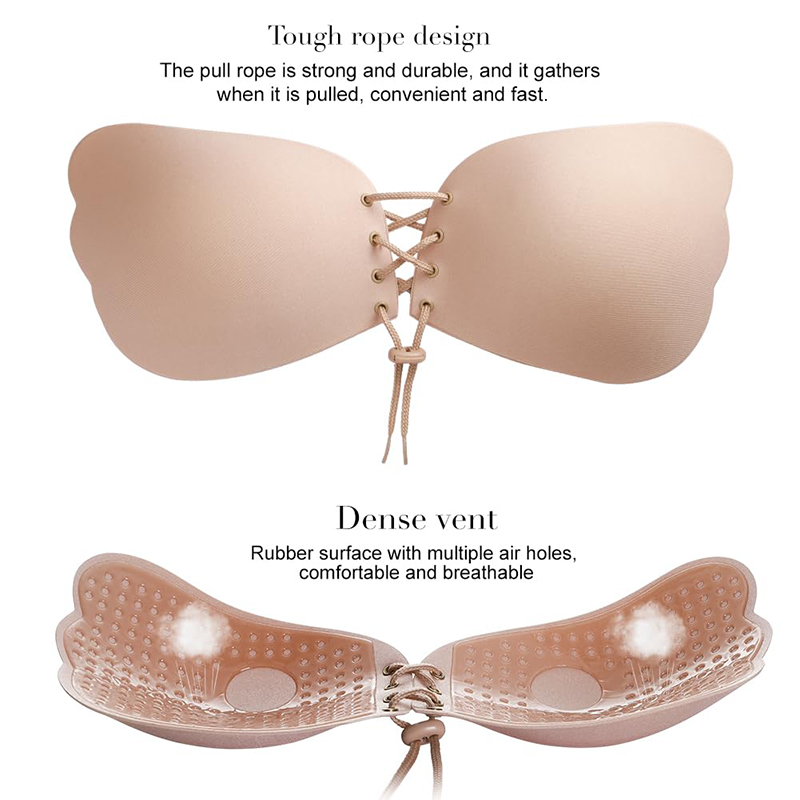 1/2 Pary Damskie Letnie Biusto – Strapless Bra Adhesive recenzja i cena