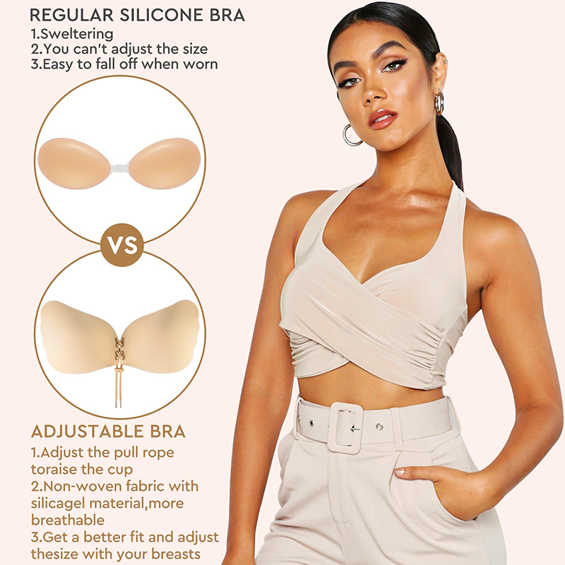 1/2 Pary Damskie Letnie Biusto – Strapless Bra Adhesive recenzja i cena
