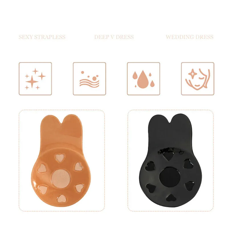 1 Para Oddychających Silikonow – Push Up Bra Silicone recenzja i cena
