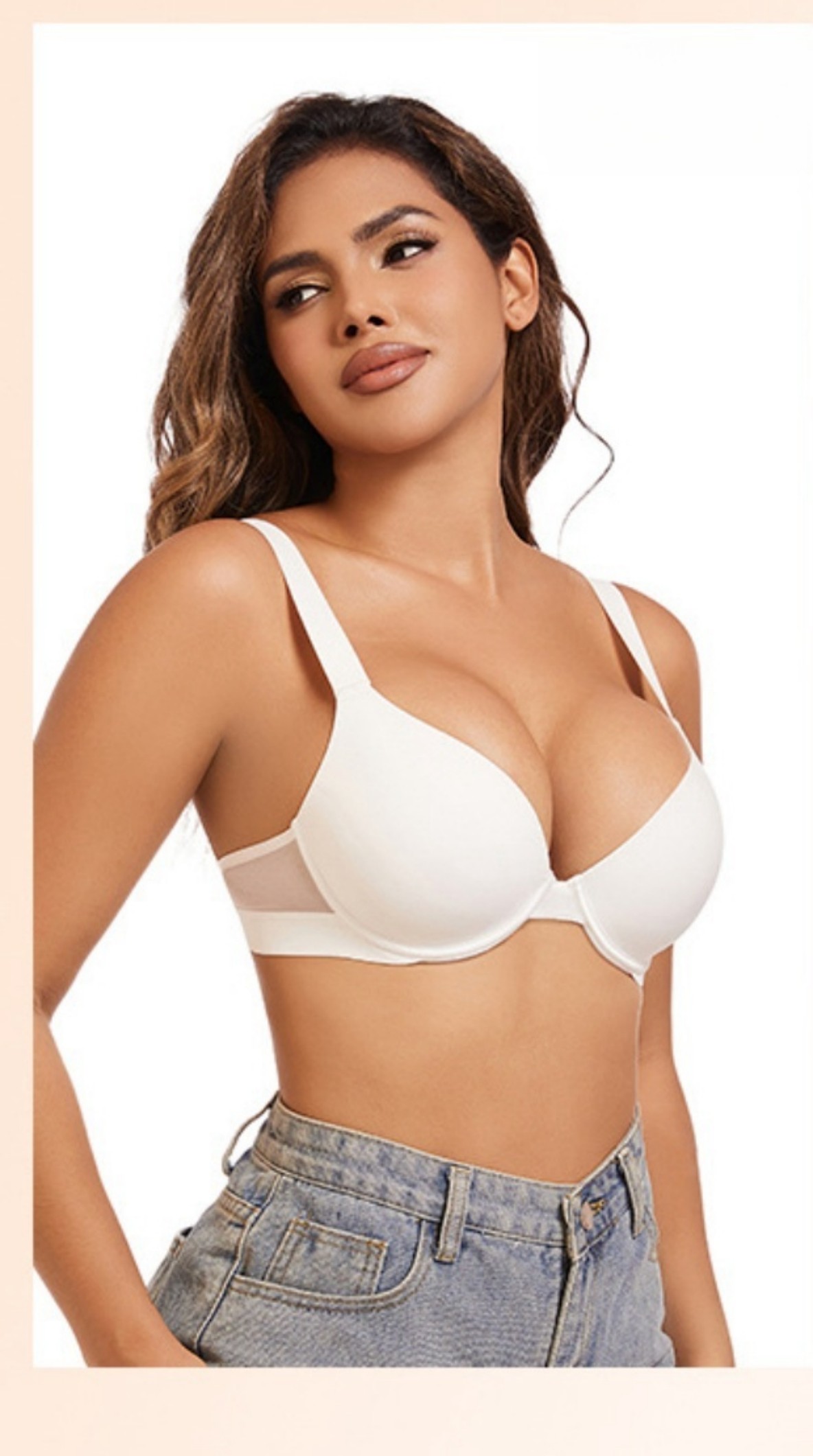 2025 damski biustonosz Push Up – Demi Bra Balconette recenzja i cena