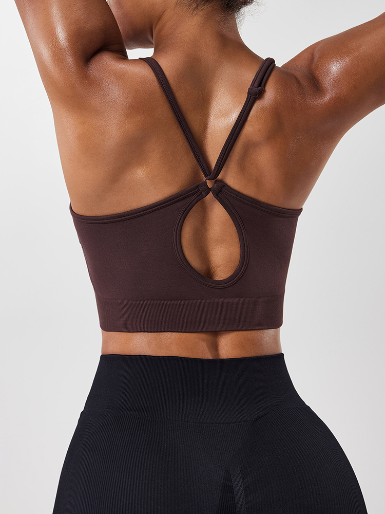 Damski sportowy biustonosz z o – Sports Bra Racerback recenzja i cena