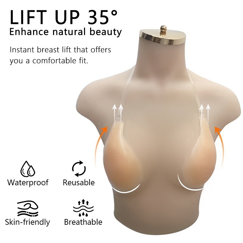 1 szt. Letni, niewidoczny sili – Push Up Bra Silicone recenzja i cena