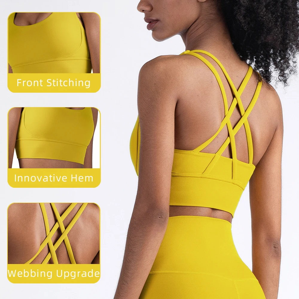 Letnia moda Cross Back Kobiety – Sports Bra Racerback recenzja i cena