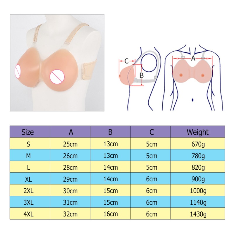 Bezszwowe silikonowe wkładki p – Push Up Bra Silicone recenzja i cena