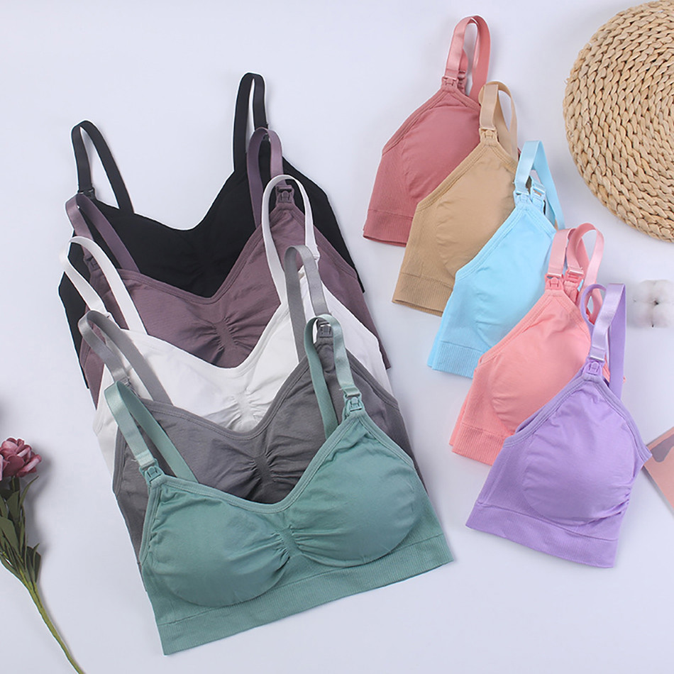 Oddychające biustonosze ciążow – Sleep Bra Bralette recenzja i cena
