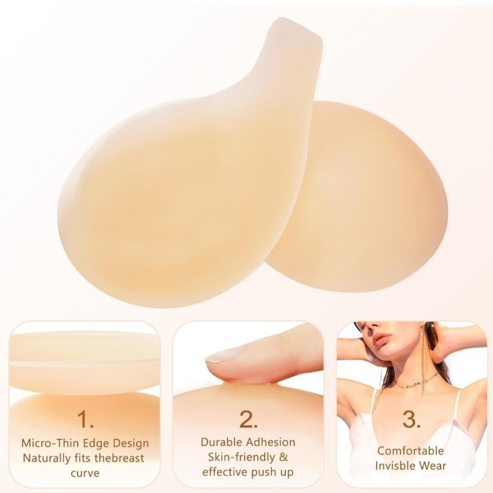 Bezszwowe silikonowe nakładki  – Push Up Bra Silicone recenzja i cena
